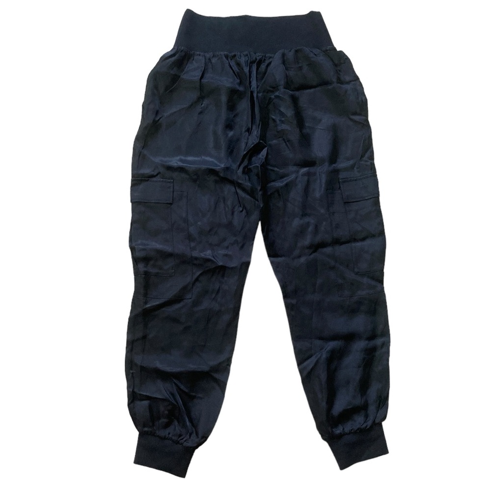 Cinq a Sept Giles Cargo Joggers Women’s size Medium in Black - Picture 7 of 7